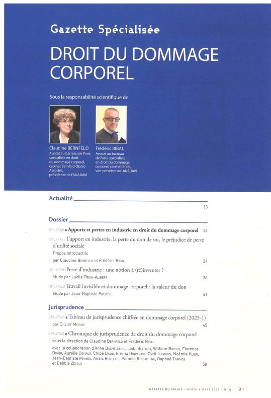 Gazette 4 mars 2025
